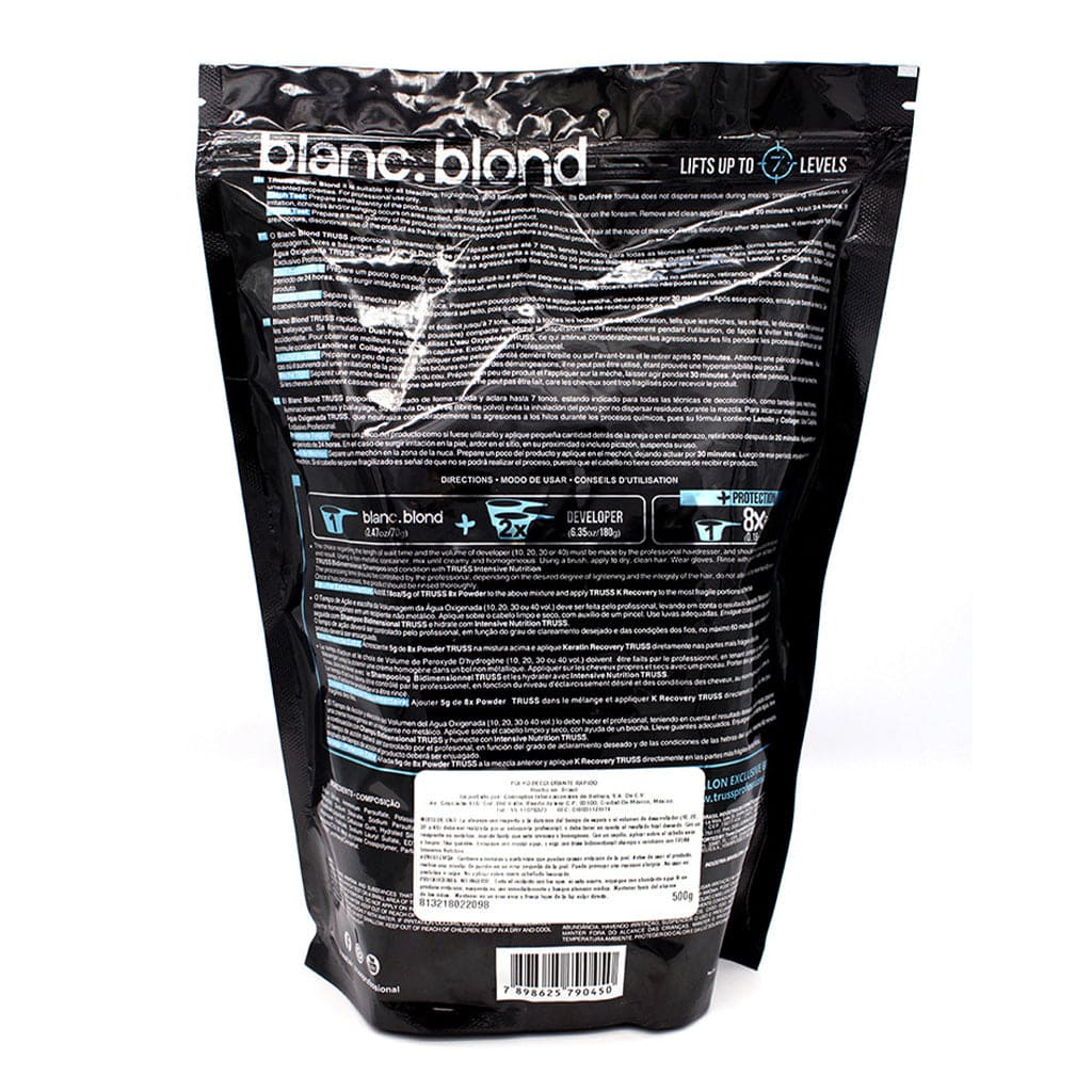 Decolorante en Polvo de Rápida Acción Truss 500G
