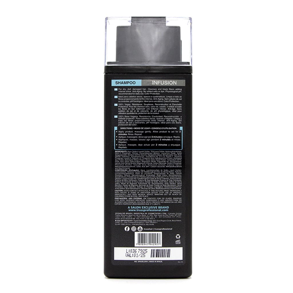 Shampoo Hidratante Orgánico Truss 300ML