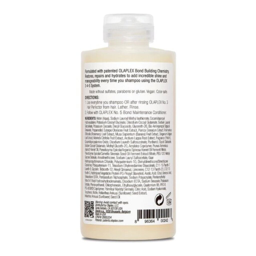 olaplex 4 shampoo champú uso diario por detrás