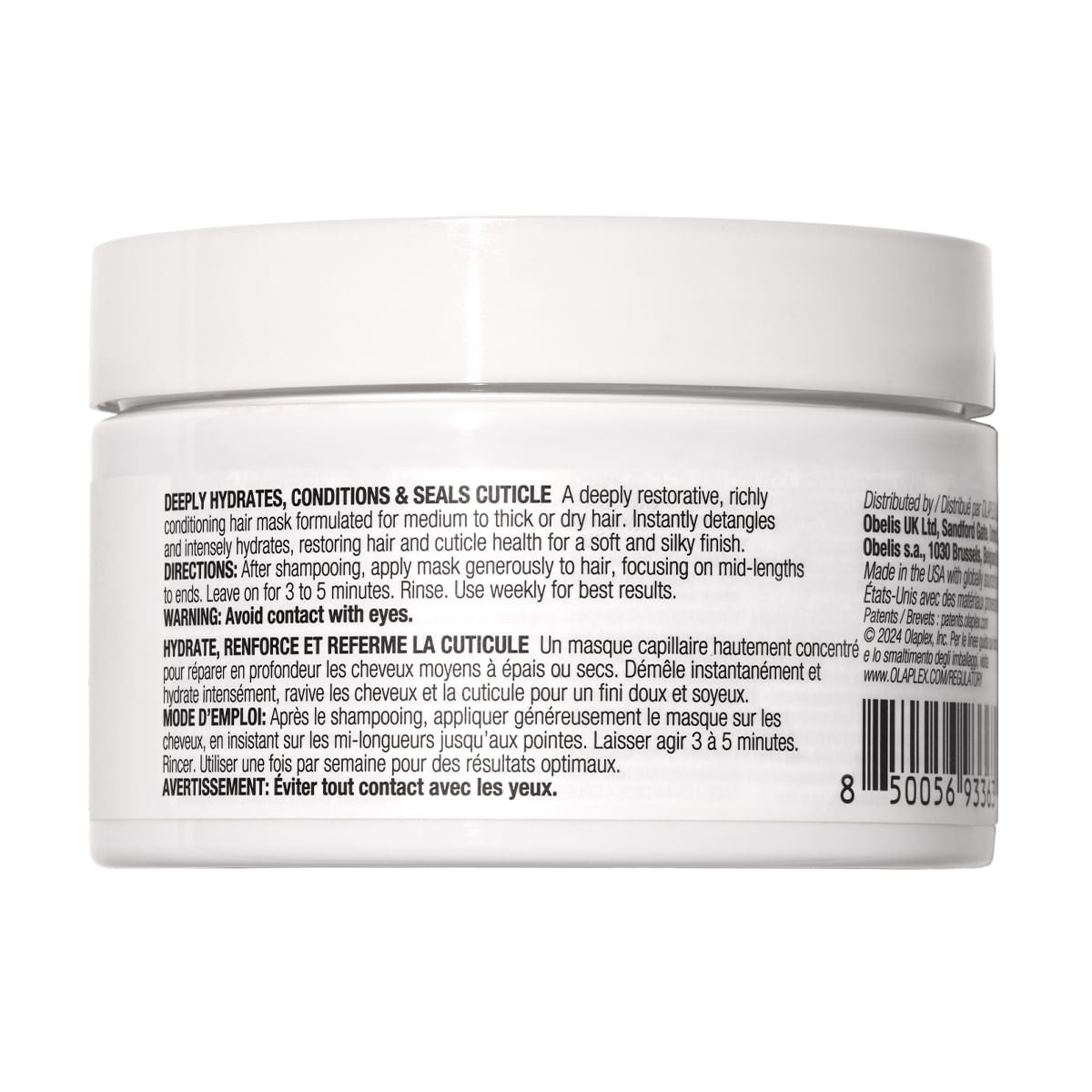 Mascarilla Hidratante Intensa de 200 ml