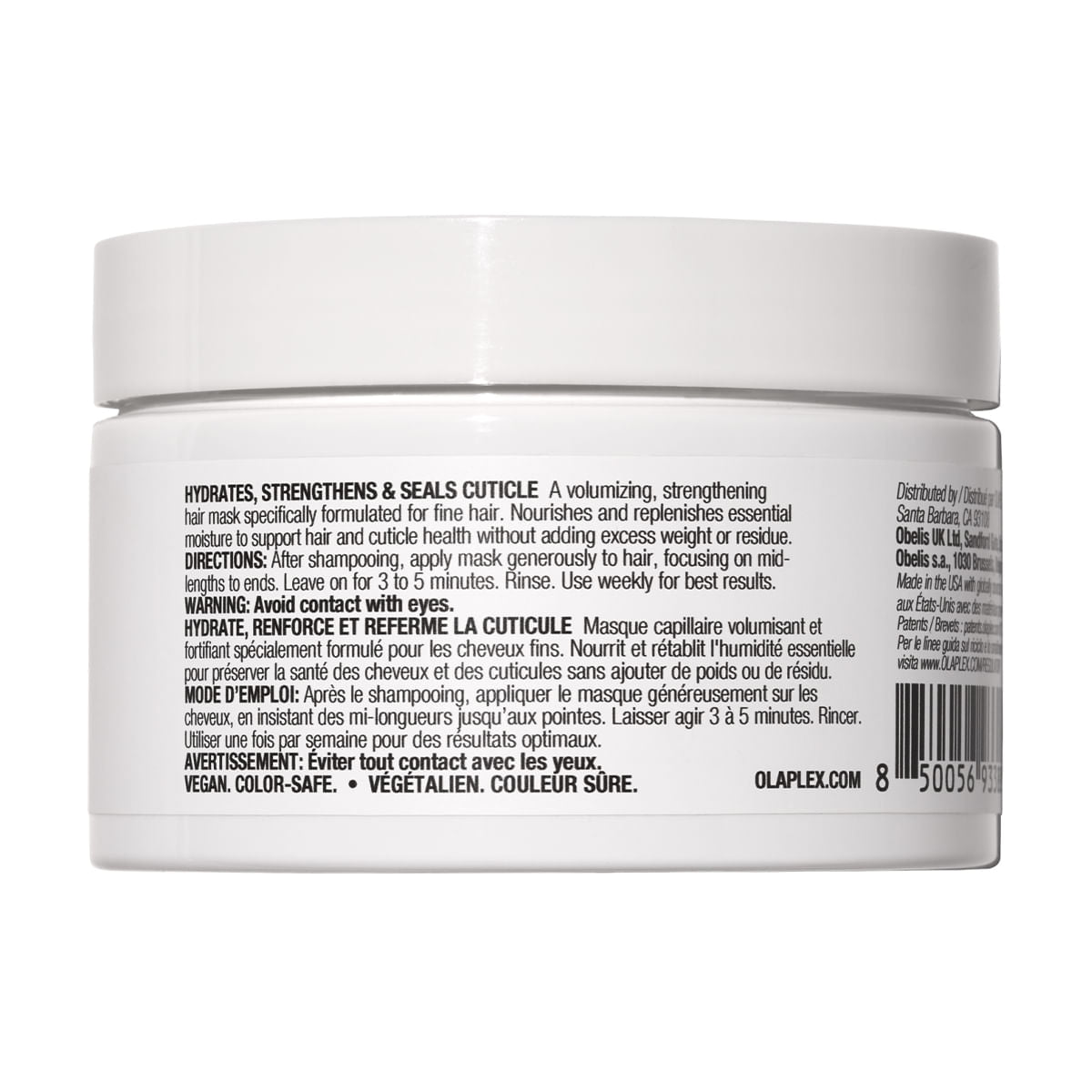 Mascarilla Nutritiva Ultra Ligera de 200 ml