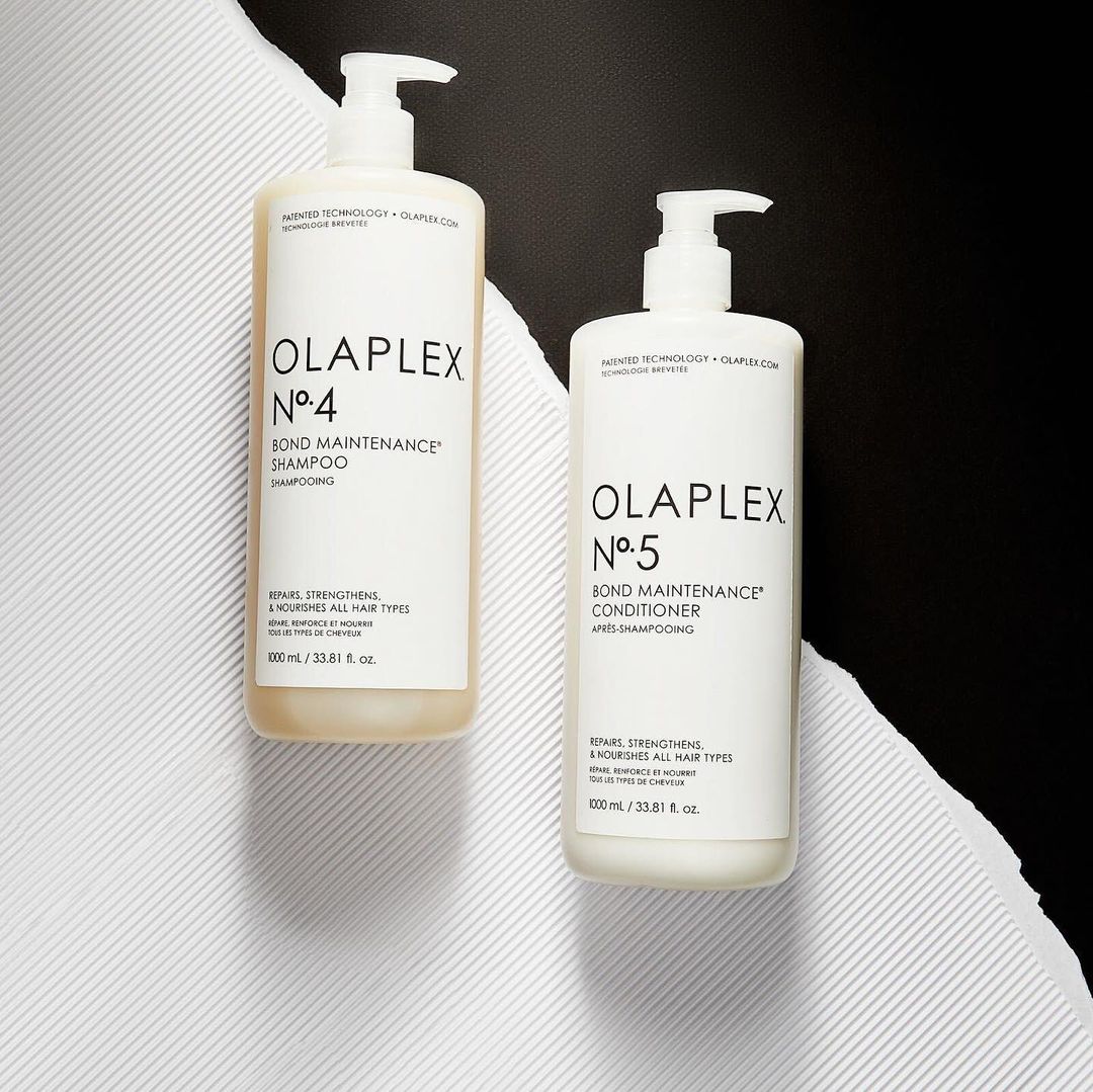 KIT USO INTENSIVO DE LIMPIEZA Y ACONDICIONAMIENTO DIARIO OLAPLEX No. 4 y 5