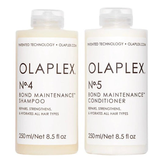 KIT LIMPIEZA Y ACONDICIONAMIENTO DIARIO OLAPLEX No. 4 y 5