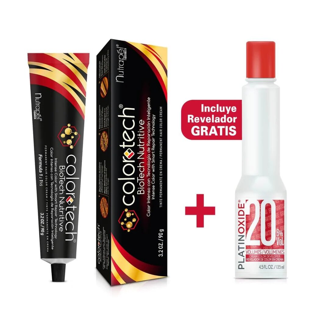 Tinte Color Tech + Perox 135ml. – Distribuidora Magar